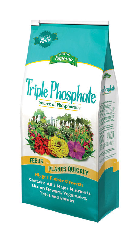 Espoma Triple Phosphate Plant Food For Flowers, Vegetables, Trees, Shrubs 6.5 lb.
