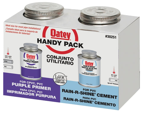 Oatey Rain-R-Shine 30251 Handy Pack, 4 oz, Gel
