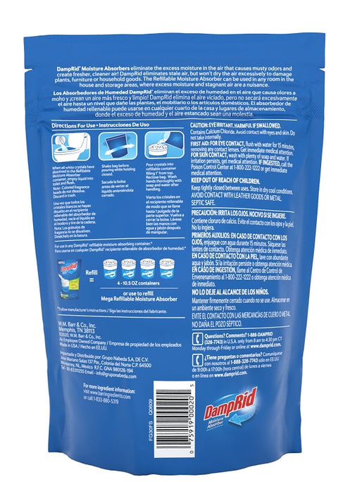 DampRid FG30FS Moisture Absorber, 42 oz, Pellet