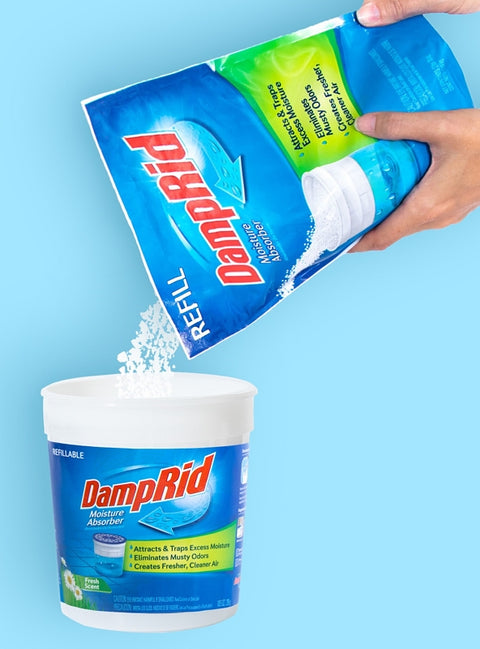 DampRid FG30FS Moisture Absorber, 42 oz, Pellet