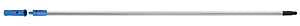 Unger Professional 976520 Dual-Ended Pole, 48 in Min Pole L, 60 in Max Pole L, Threaded, Aluminum Pole, Silver