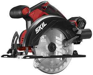 Skil CR540602 Circular Saw Kit, Battery Included, 20 V, 2 Ah, 6-1/2 in Dia Blade, 50 deg Bevel