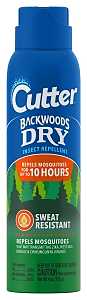 Cutter Backwoods HG-96248 Dry Insect Repellent, Aerosol, DEET, Ethanol, 4 oz Aerosol Can