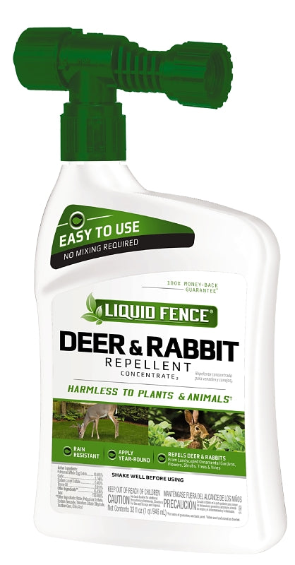 Liquid Fence HG-75044 Animal Repellent, Ready-to-Use, Repels: Deer, Rabbit