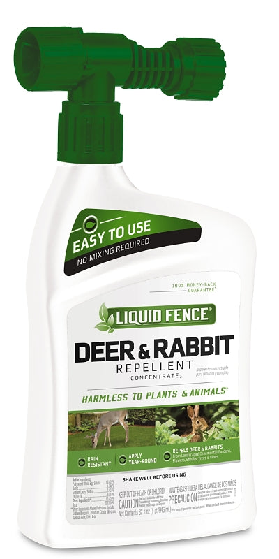 Liquid Fence HG-75044 Animal Repellent, Ready-to-Use, Repels: Deer, Rabbit