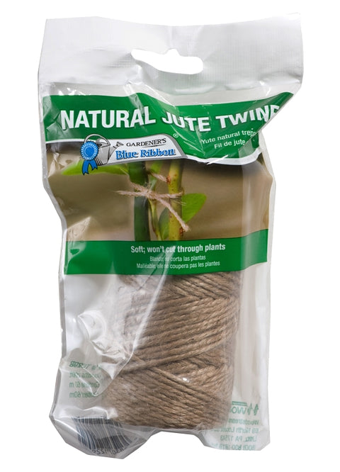 Gardener's Blue Ribbon T029B Garden Twine, 200 ft L, Jute, Natural, Pack of 6