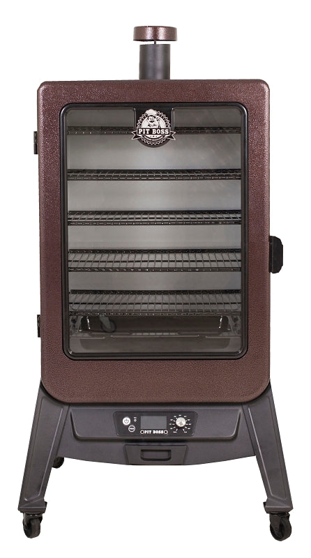 Pit Boss 5 Series 77550 Wood Pellet Vertical Smoker, 1657 sq-in Total Cooking, 20,700 Btu