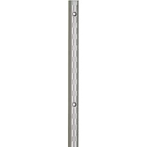 Knape & Vogt 82 TI 39 Shelf Standard, 450 lb, 14 ga Thick Material, 1-1/16 in W, 39 in H, Steel, Titanium, Pack of 10