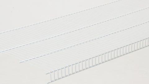 ClosetMaid 1395 Wire Shelf, 70 lb, 16 in L, 72 in W, Steel, White, Pack of 6