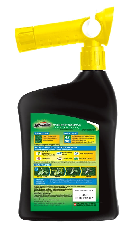 Spectracide HG-96541 Concentrate, Liquid, QuickFlip Spray Application, 32 fl-oz