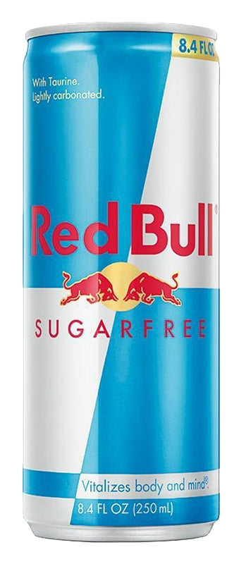 Red Bull RB2746 Sugar Free Energy Drink, 8.4 oz Can, Pack of 24