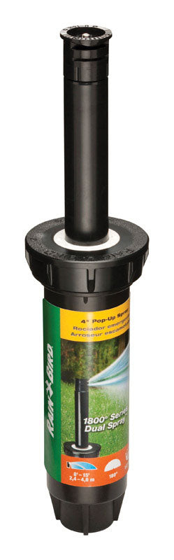Rain Bird 1800 Series 4 in. H Half-Circle Pop-Up Sprinkler 15 ft.