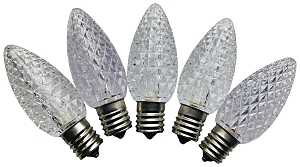 Hometown Holidays 24998 Bulb, Intermediate Lamp Base, LED Lamp, Crystal Warm White Light