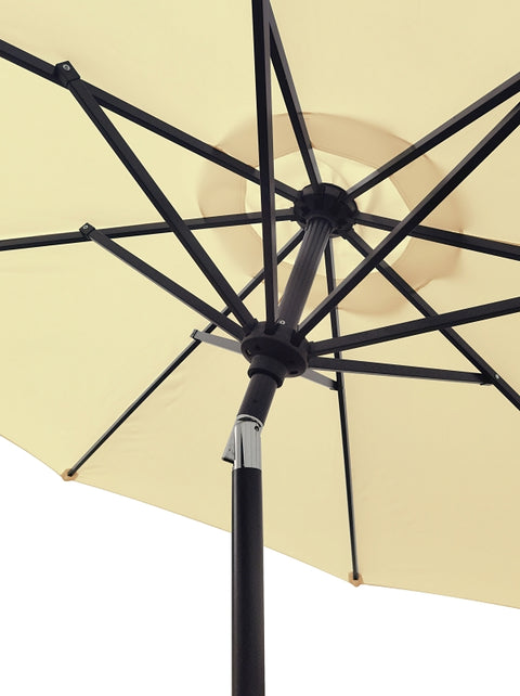 Seasonal Trends 59597 Market Umbrella Market, 94.49 in H, 106.3 in W Canopy, 106.3 in L Canopy, Octagonal Canopy