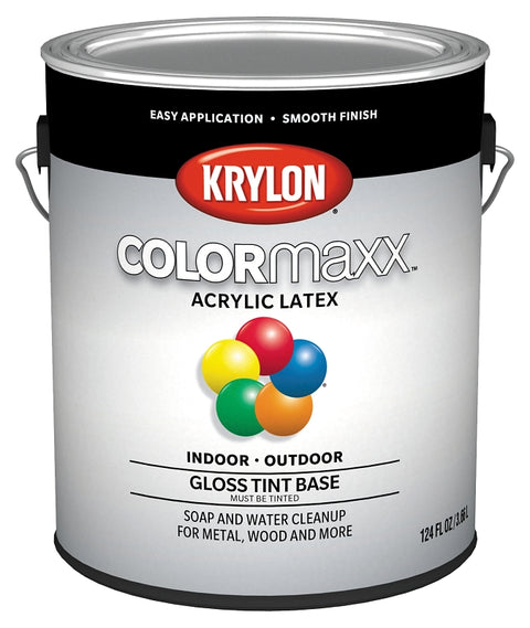 Krylon K05657007-16 Colormaxx Paint, Gloss, 1 gal, Pack of 2