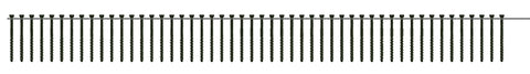 Camo 0395010 Screw, 2-3/8 in L, T15 Drive