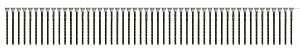 Camo 0395040 Screw, #9 Thread, 3 in L, Bugle Head, T20 Drive, Steel, 1000/BX