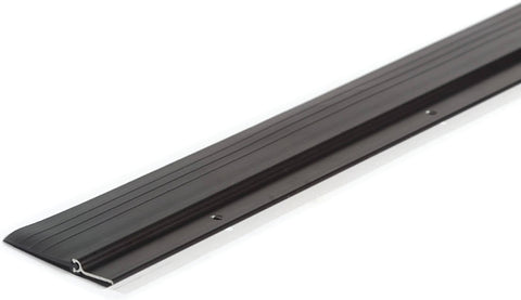 M-D 69638 Door Sweep, 48 in L, 2-1/4 in W, Aluminum Flange, Vinyl Insert, ADA Compliant