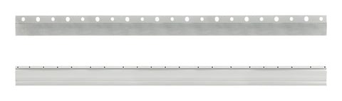 National Hardware N260-122 Apartment Hanger, 150 lb, Aluminum, Mill, 5/16 in Opening, 1/2 in Projection, Screw Mounting
