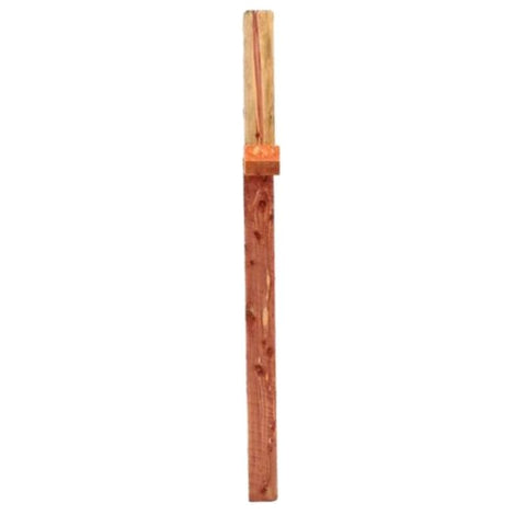 Gibraltar Mailboxes DPKX0000 Drive-in Mailbox Post, 24 in L, 6 in W, 59 in H, Wood