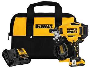 DEWALT DCN45RND1 Roofing Nailer Kit, Battery Included, 20 V, 2 Ah, 120 Magazine