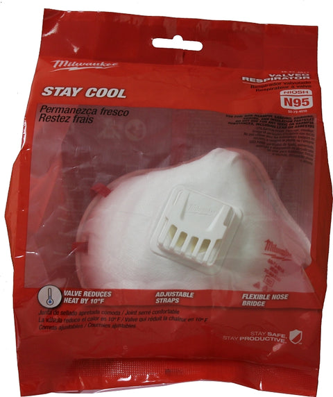 Milwaukee 48-73-4011 Valved Respirator