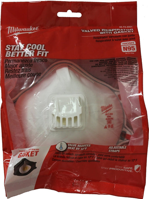 Milwaukee 48-73-4001 Valved Respirator