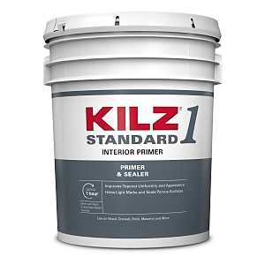 Kilz L201105 Interior Primer, Water Base, Flat, White
