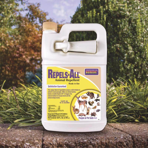 Bonide Repels All 239 Animal Repellent Bottle, Ready-to-Use, Pack of 4