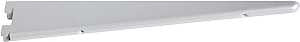 Knape & Vogt 182 TI 14.5 Shelf Bracket, 15-3/16 in L, Steel, Titanium