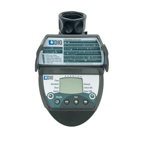 Dig Corporation Programmable 1 Zone Digital Water Timer