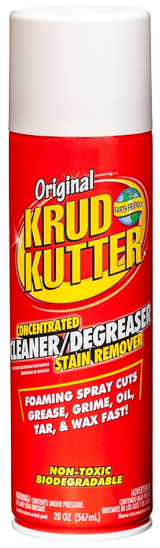 Krud Kutter 339798 Cleaner and Degreaser, 20 oz, Liquid, Mild
