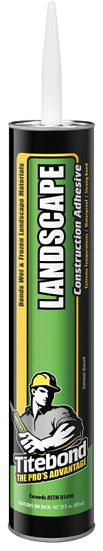 Titebond 3122 Construction Adhesive, Liquid, Beige, 28 oz, Cartridge