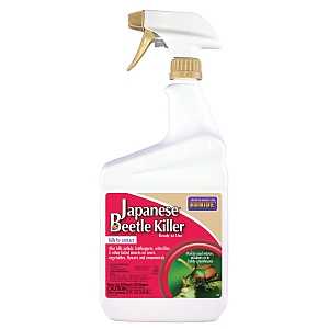 Bonide 196 Japanese Beetle Killer, Liquid, Spray Application, 1 qt Spray Bottle