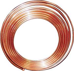Streamline 12035 Copper Tubing, 3/8 in, 10 ft L, Short
