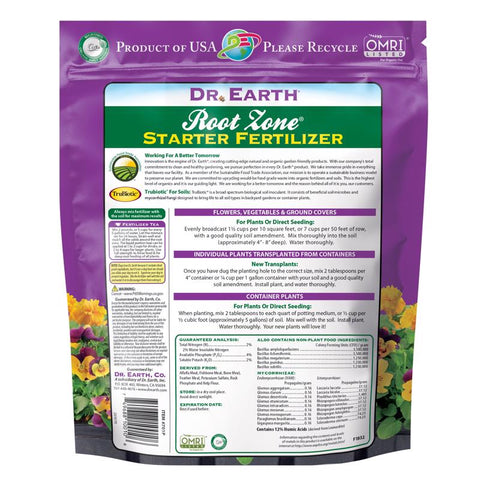 Dr. Earth Root Zone Organic Granules Plant Food 4 lb