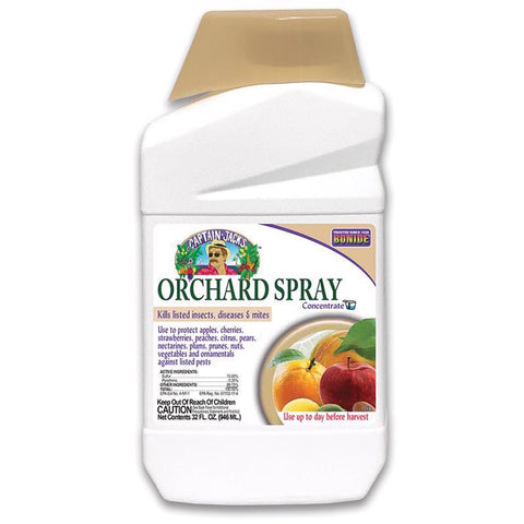 Captain Jack's 218 Fruit and Nut Orchard Spray, Liquid, Spray Application, 1 qt