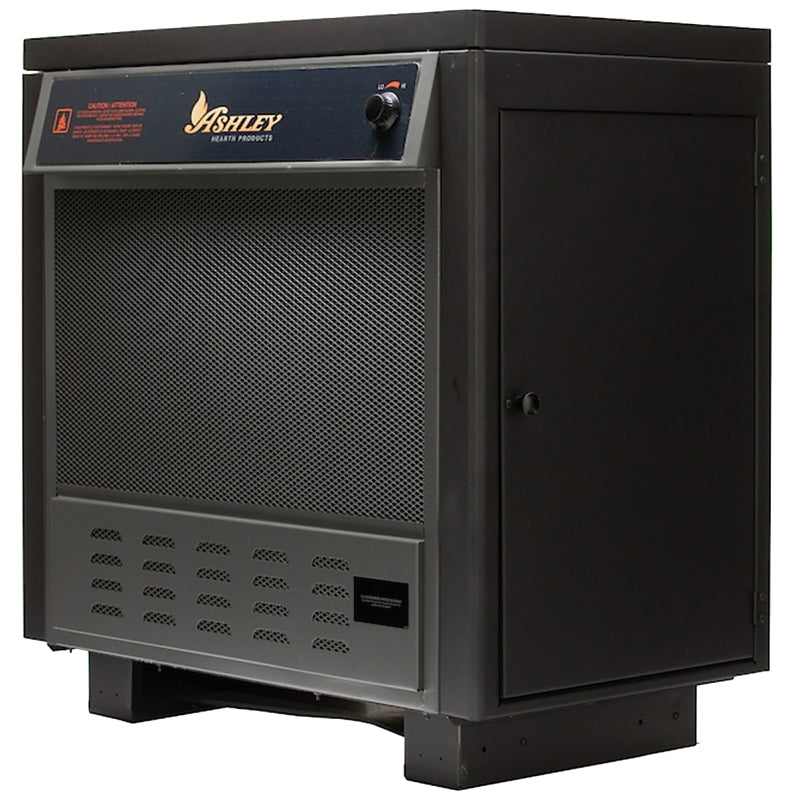 Shell Circulator Ashley Hearth AW40 Wood Circulator, 93,000 Btu, Black, Metallic – Shell ...