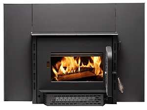 Ashley Hearth AW1820E Wood Stove Insert, Plate Steel, Metallic