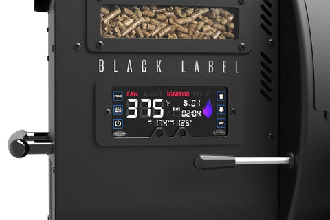 Louisiana Grills 800 Black Label Series 10638 Wood Pellet Grill, 520 sq-in Primary Cooking Surface, Steel Body, Black