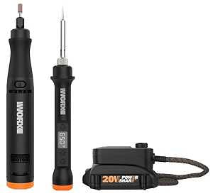 WORX MAKERX WX988L Combination Kit, Battery Included, 20 V, 2-Tool