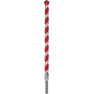 Milwaukee 48-20-9041 Drill Bit, 5/8 in Dia, 12 in OAL, Wide Flute, 3/8 in Dia Shank, 3-Flat Shank