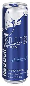 Red Bull 611269182460 Energy Drink, Blueberry, 12 oz Can, Pack of 24