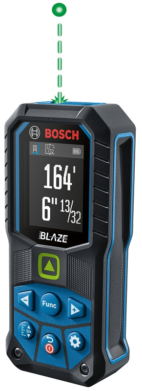 Bosch BLAZE GLM165-25G Laser Measure, 165 ft Measuring Range