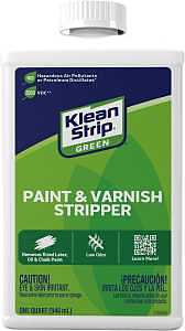 Klean Strip Green QKGS75023 Paint and Varnish Stripper, Liquid, Mild, White, 1 qt