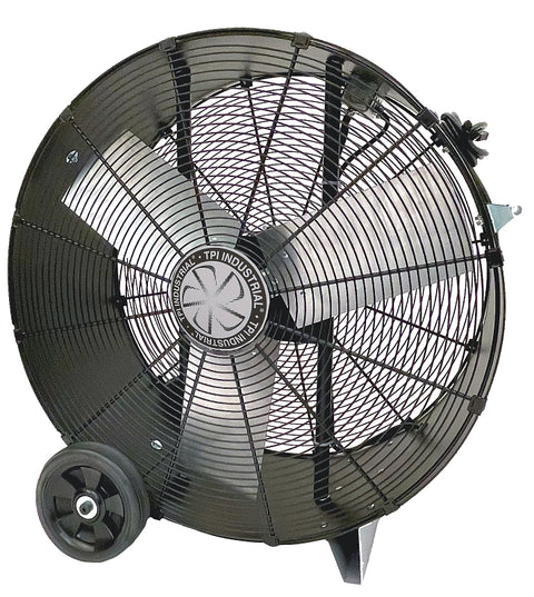 TPI PBX PBX-36-D Direct Drive Portable Blower, 5.5 A, 120 V, 2-Speed, 950 to 1040 rpm Speed, 5400 to 6500 cfm Air