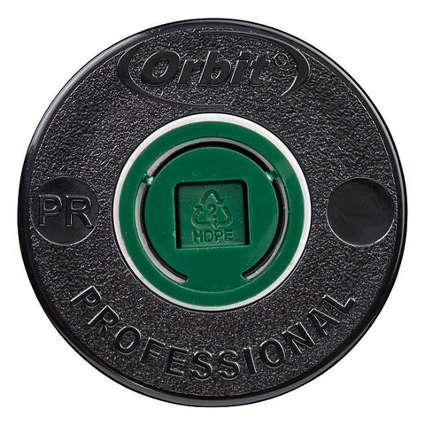 Orbit Professional Series 80361 Pressure Regulated Spray Head, 1/2 in Connection, Female, 4 in H Pop-Up, 15 to 30 ft