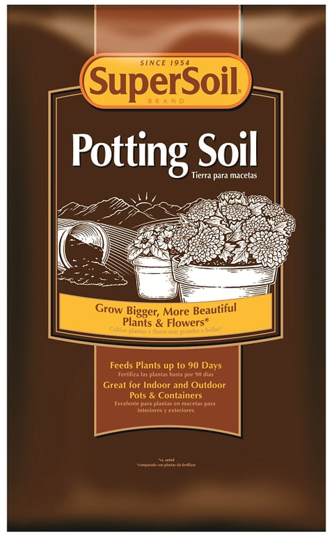 SuperSoil 72452490 Potting Soil, 2 cu-ft Coverage Area Bag