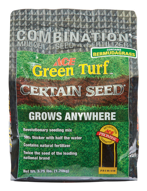 Ace Bermuda Grass Full Sun Fertilizer/Mulch/Seed 3.75 lb