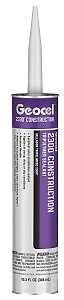 Geocel 2300 GC66100 Construction Tripolymer Sealant, Clear, 10.3 fl-oz Cartridge, Pack of 24